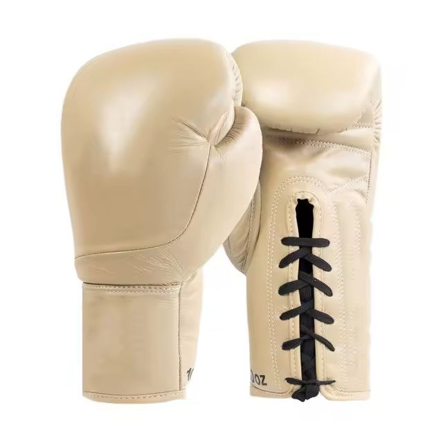Premium Lace-Up Boxing Gloves